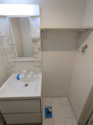 ハーモニーテラス河岸町Ⅱの洗面所|102号室