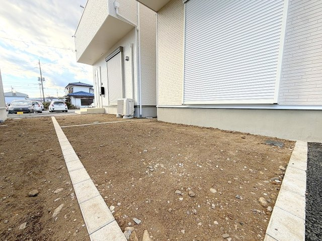 福生市加美平1丁目全３棟　新築分譲の庭