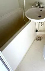 【浴室】 | コーポウエスト | ※写真はイメージです