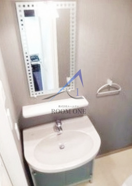 ガラ・シティ大崎の洗面所|洗面台です。