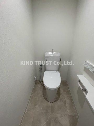 ビレッジアール大淀南のトイレ|ゆったりとした空間のトイレです