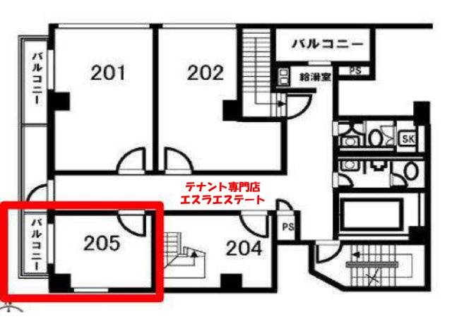 【間取り】 | 建徳ビル