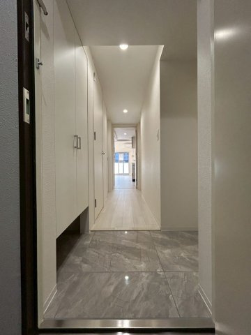 セレニテフラン谷町四丁目のバルコニー