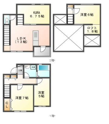 スラッシュＮの間取り
