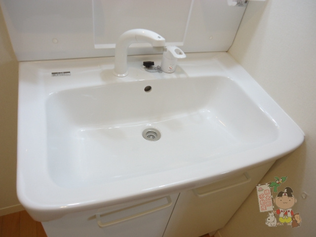 フェリーク庭瀬の洗面所