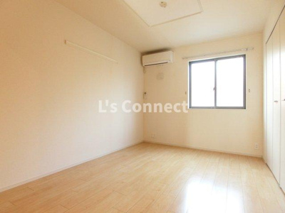 【その他】 | ブライト６０５レジデンスⅡＢ | 洋室にもエアコン付きです。