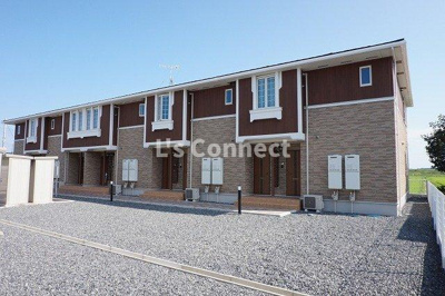 【外観】 | トレイン・ビューＢ | ２０１５年築のアパートです。