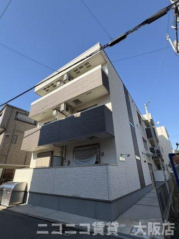 東大阪市花園西町１丁目のアパートの外観