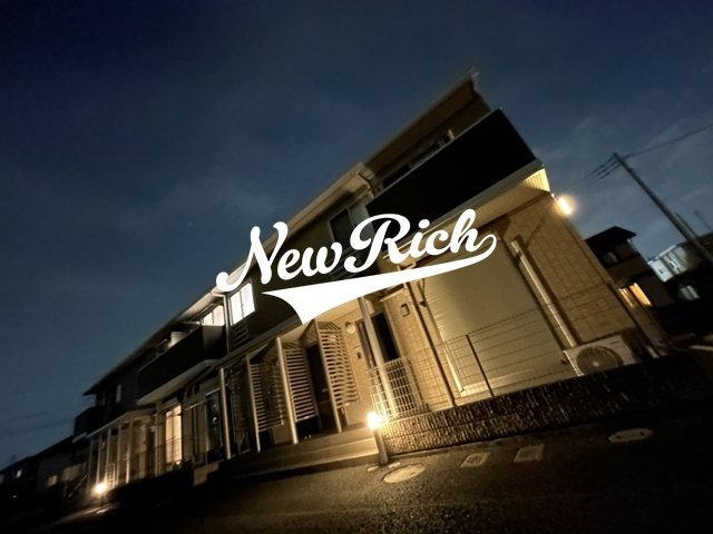 前橋市前箱田町のアパートの外観