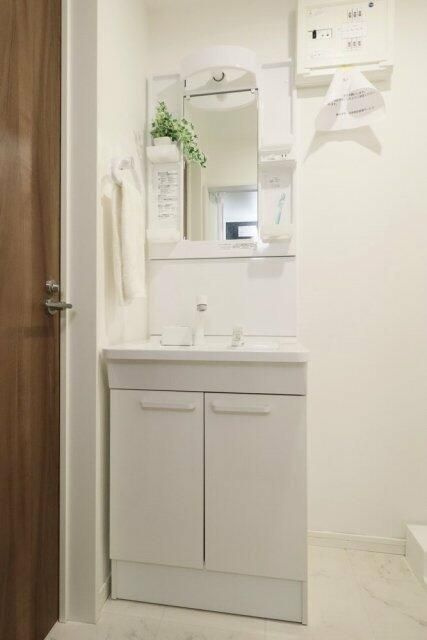 ダイヤモンドヒルズ横浜井土ヶ谷Ｂ号棟の洗面所