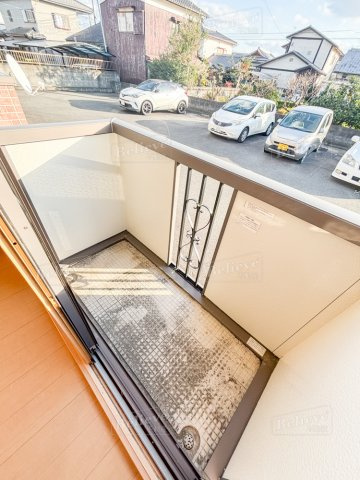 セジュールモナリエのバルコニー|陽当たり良好なバルコニーです♪