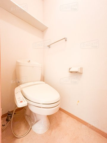 セジュールモナリエのトイレ|嬉しい温水洗浄便座付き♪