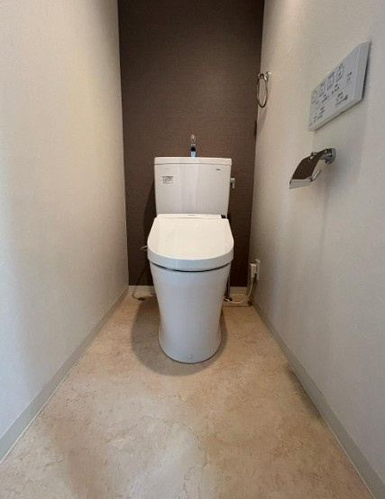 【中古マンション】ファミール川越のトイレ|落ち着いたトイレです