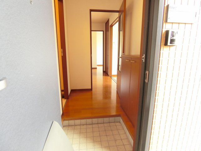 シャーメゾン野中B棟の玄関|落ち着いた玄関です