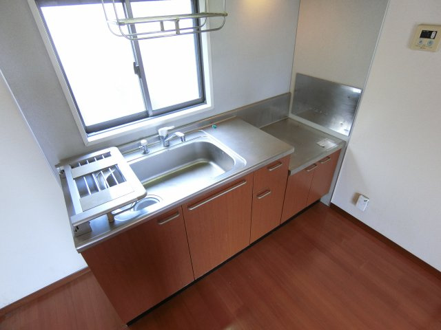 シャーメゾン野中B棟のキッチン|使いやすいキッチンです