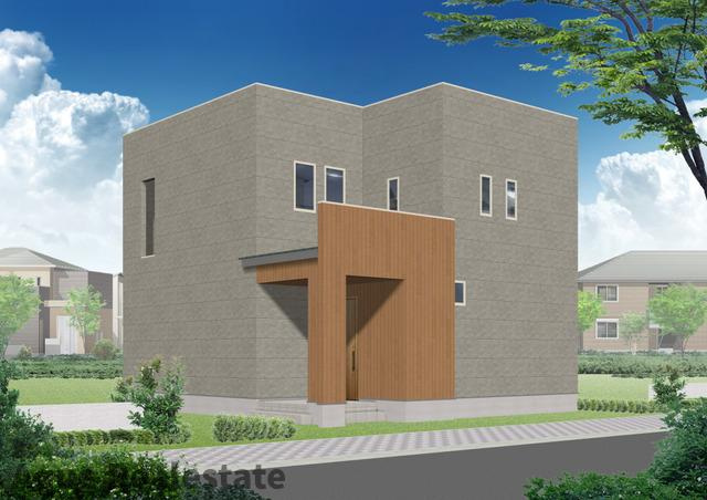 高松市仏生山町　J号地モデルハウスの完成予想図