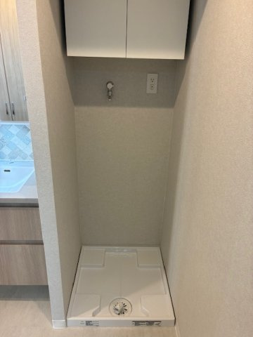 朝日マンション白金通りのランドリースペース