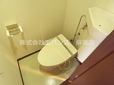 【トイレ】 | ルーラル十五番館 | トイレです