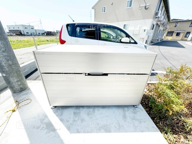 フェリシアのその他共用部分|便利な敷地内ゴミ置き場もあります♪