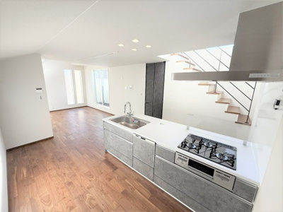 【キッチン】 | 【仲介手数料３８０万円が無料！】■プレミアムデザインハウス■