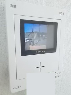 【セキュリティ】 | サウス板橋Ⅱ | モニター付きインターホンです