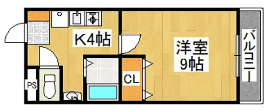 ラフィネの間取り