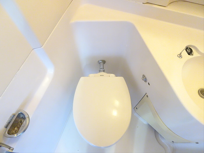 松林コーポのトイレ