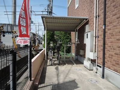 【その他共用部分】 | カーサグランデ | ☆屋根付き駐輪場☆