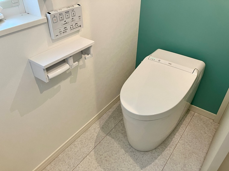 板戸戸建のトイレ