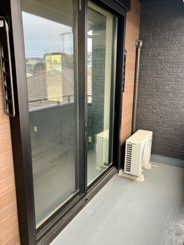 板戸戸建のバルコニー
