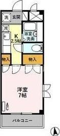 青悠荘の間取り