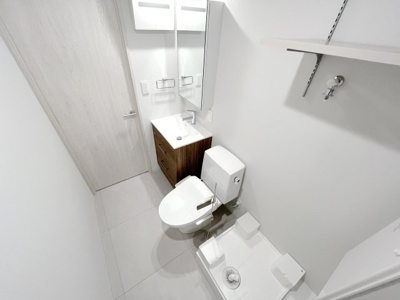 【洗面所】デュオメゾンプレミア蒲田