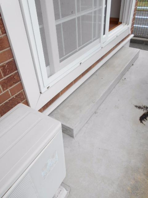 シェソワ　Ａのバルコニー