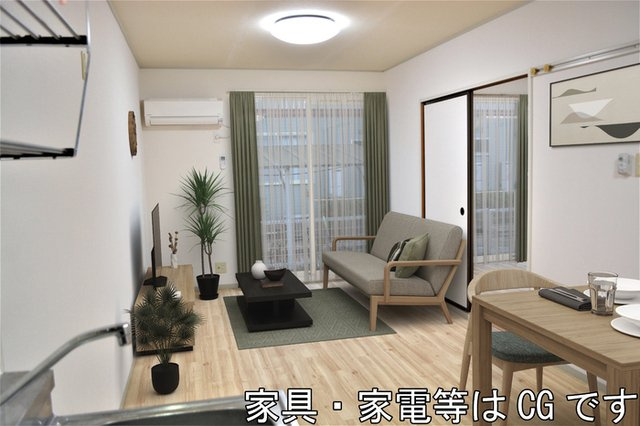 楠小路　B棟の内装