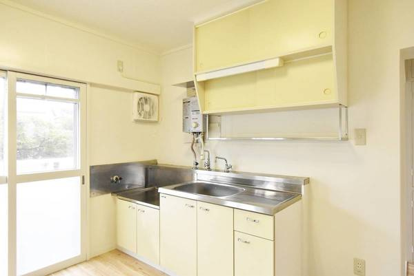 ビレッジハウス吉田宮小路1号棟のキッチン|ビレッジハウスの同一物件・同一タイプの間取りの写真です