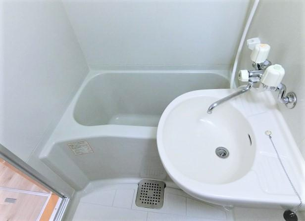 ウイスティリア高洲の浴室