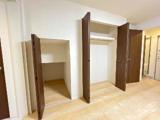 仮）高崎市金古町S様アパート新築工事の収納|クローゼット（イメージ）