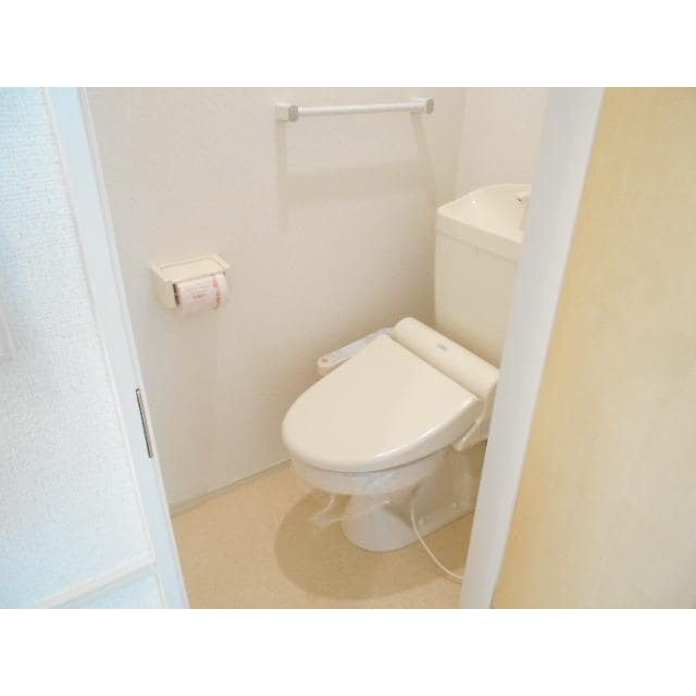 クローバーのトイレ