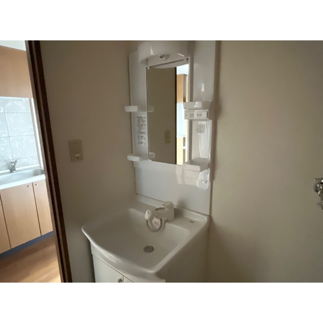 各務原市那加野畑町１丁目のアパートの洗面所