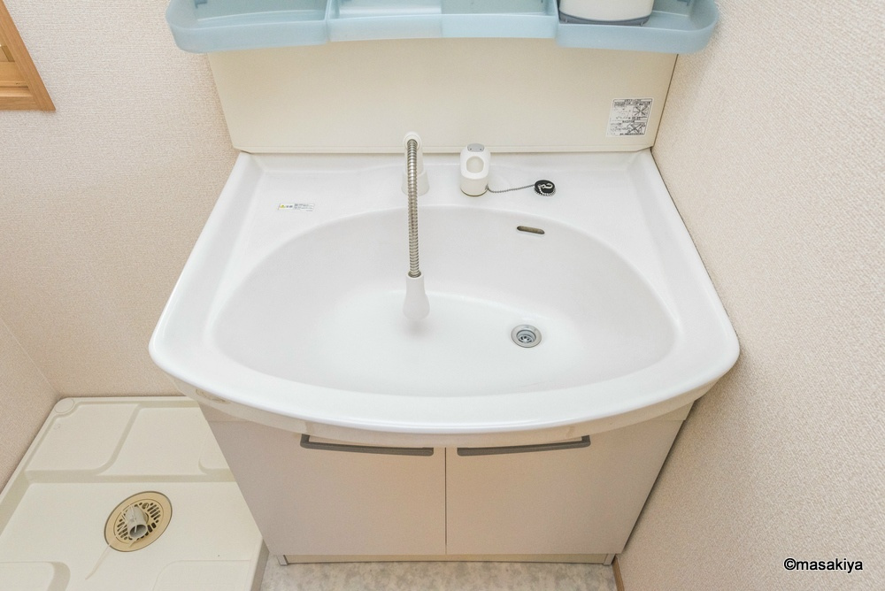 グランモアみなみの洗面所|洗面・脱衣　シャンプードレッサー付き。