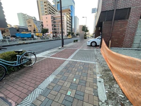 【前面道路含む現地写真】 | 大阪市東淀川区東中島2丁目　売土地