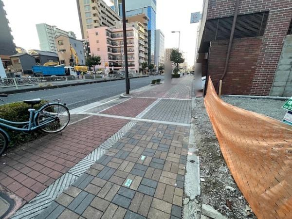 【前面道路含む現地写真】 | 大阪市東淀川区東中島2丁目　売土地