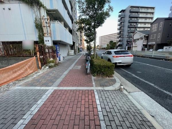 【前面道路含む現地写真】 | 大阪市東淀川区東中島2丁目　売土地