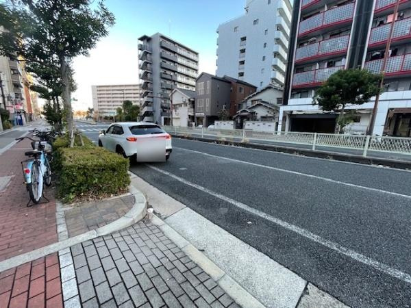 【前面道路含む現地写真】 | 大阪市東淀川区東中島2丁目　売土地