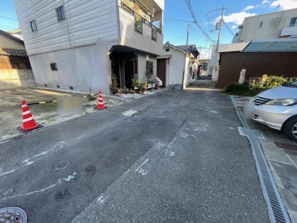 【前面道路含む現地写真】 | 大阪市東淀川区大桐1丁目　売土地