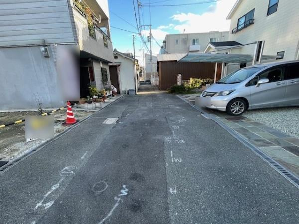 【前面道路含む現地写真】 | 大阪市東淀川区大桐1丁目　売土地