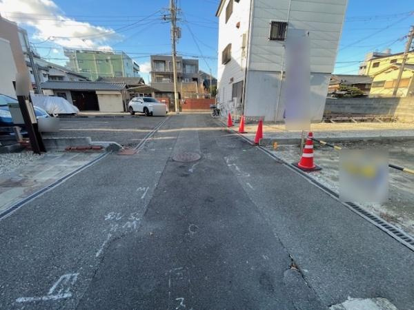 【前面道路含む現地写真】 | 大阪市東淀川区大桐1丁目　売土地