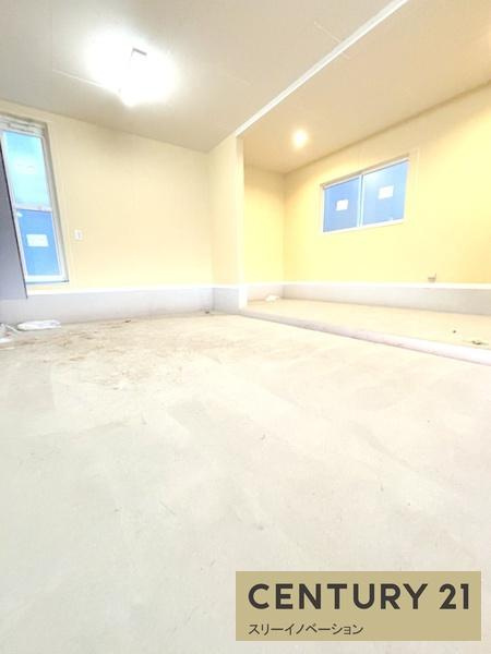 大正区千島ガレージハウスの駐車場