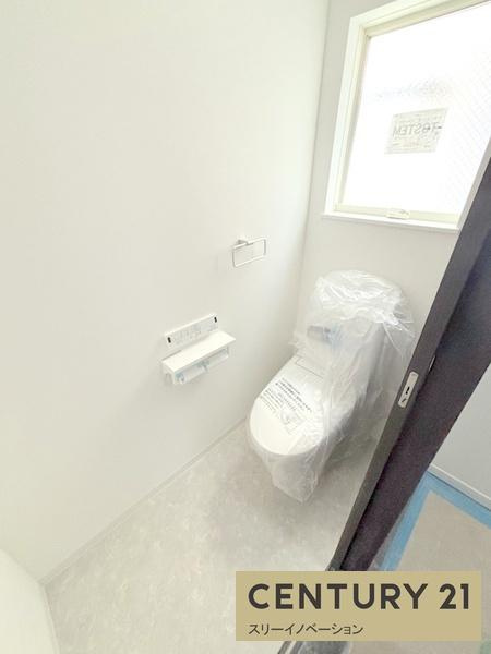 大正区千島ガレージハウスのトイレ