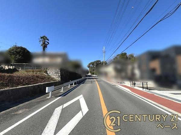 北葛城郡王寺町本町４丁目の売地の前面道路含む現地写真|■現地撮影写真■落ち着いた雰囲気の閑静な住宅地内です！